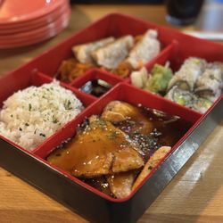 Tokyo House - Salmon Teriyaki Bento Box