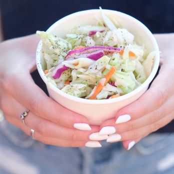 Traveling Lobster - Our homemade vinaigrette coleslaw. We also offer creamy style coleslaw. - Food Trucks Near Me Traveling Lobster - Our homemade vinaigrette coleslaw. We also offer creamy style coleslaw. - Food Trucks Near Me
