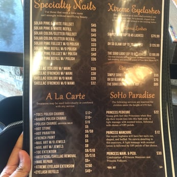 Soho Nail Lounge - Menu - Skin Care Near Me - Houston, Texas Soho Nail Lounge - Menu - Skin Care Near Me - Houston, Texas
