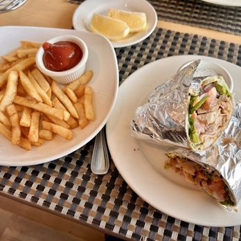 Pasha Turkish Kitchen - Gyro and fries- I had to wait until my sandwich came before I started eating my french fries - Turkish Near Me - Willowick, Ohio