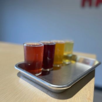 White Crow Cider Company - flight of ciders - Cideries Near Me - Wichita, Kansas White Crow Cider Company - flight of ciders - Cideries Near Me - Wichita, Kansas