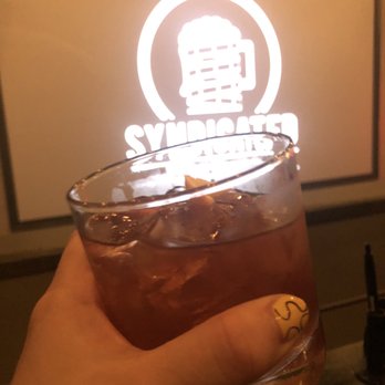 Syndicated Bar Theater Kitchen - Old Fashioned for $9 during happy hour - Cinema Near Me - Brooklyn, New York Syndicated Bar Theater Kitchen - Old Fashioned for $9 during happy hour - Cinema Near Me - Brooklyn, New York
