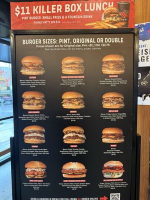 Menu photo 2 Killer Burger Lake Oswego, OR