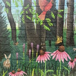 Glen in Bloom Mural