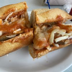 Mercato on Main - Veal on a bun