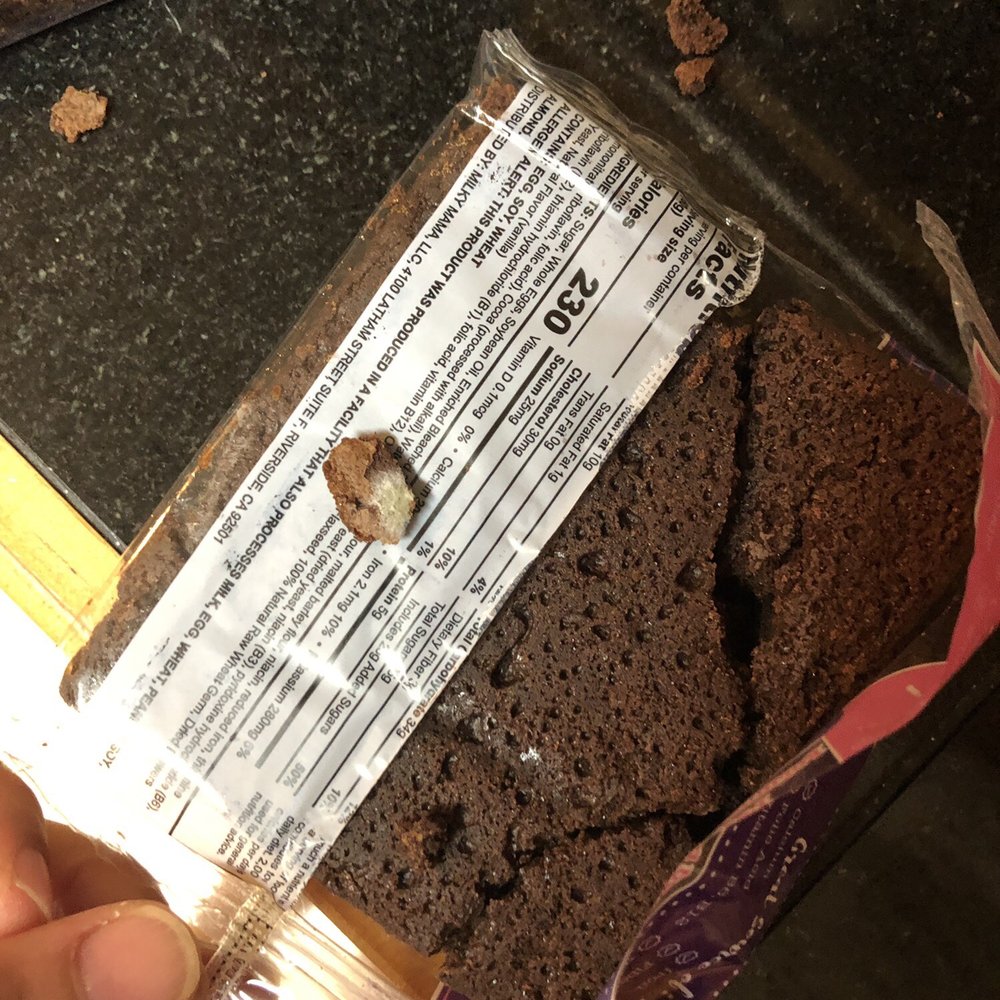 Milky Mama - Shows the mold on the brownies - Lactation Services Near Me - Rancho Cucamonga, California Milky Mama - Shows the mold on the brownies - Lactation Services Near Me - Rancho Cucamonga, California