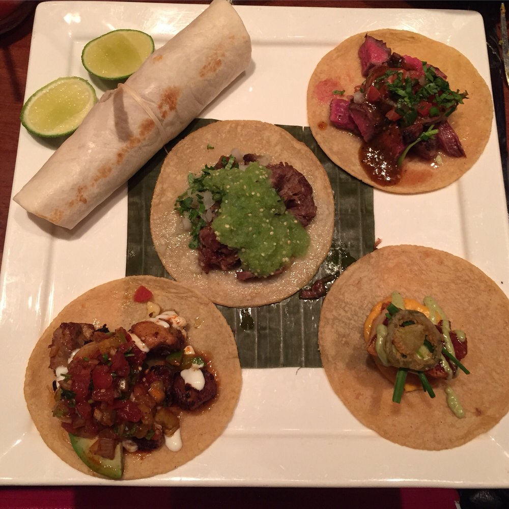 El Vez - Taco sampler dinner . So yummy! - Mexican Near Me - Philadelphia, Pennsylvania