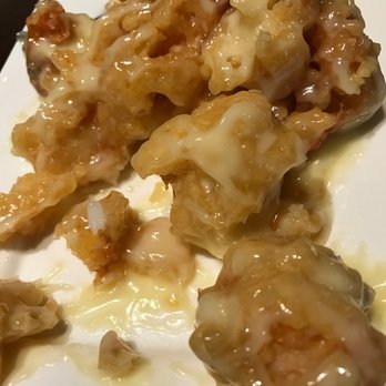 Lao Sze Chuan Chinese Restaurant - Thicky, gooey, lemon/mayonnaise sauce over crispy shrimp. - Szechuan Near Me - Champaign, Illinois Lao Sze Chuan Chinese Restaurant - Thicky, gooey, lemon/mayonnaise sauce over crispy shrimp. - Szechuan Near Me - Champaign, Illinois