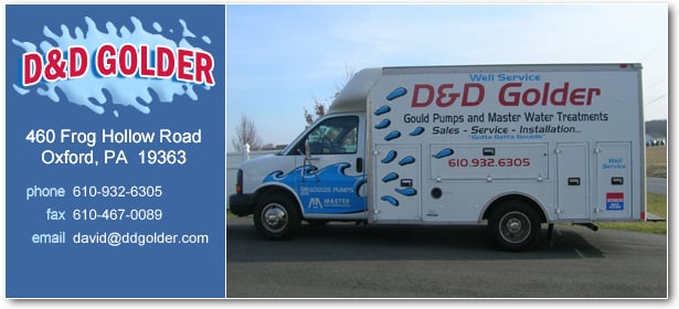 Slide of D&D Golder Well Service & Plumbing