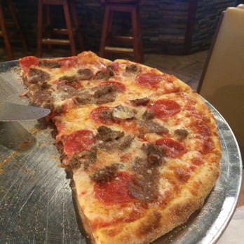 Brooklyn V's Pizza - V's three meat pizza. Best pizza I have ever had seriously. - Pizza Near Me - Gilbert, Arizona Brooklyn V's Pizza - V's three meat pizza. Best pizza I have ever had seriously. - Pizza Near Me - Gilbert, Arizona