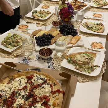 Pizza One - Grilled Chicken Caesar Salad Pizza, Margherita Pizza - Pizza Near Me - Wayne, New Jersey