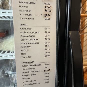 Arizmendi Bakery - Menu of fridge items - Bakeries Near Me - San Francisco, California Arizmendi Bakery - Menu of fridge items - Bakeries Near Me - San Francisco, California