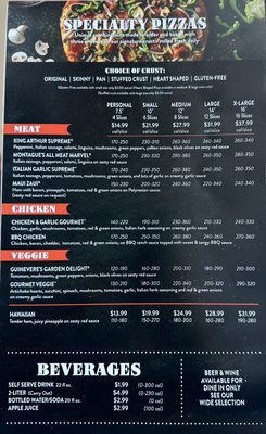 Menu photo 4 Round Table Pizza Rancho Santa Margarita, CA Menu photo 4 Round Table Pizza Rancho Santa Margarita, CA