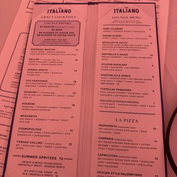 The Italiano - Italian Near Me - Scottsdale, Arizona
