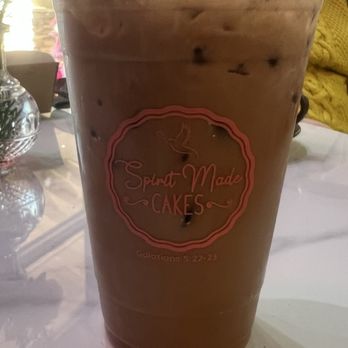 Spirit Made Cakes - Iced white chocolate mocha - Custom Cakes Near Me - Clovis , California Spirit Made Cakes - Iced white chocolate mocha - Custom Cakes Near Me - Clovis , California