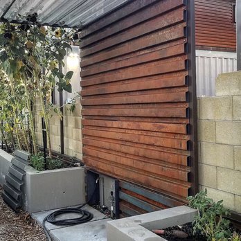 Niche Fabrication - Custom garden enclosure powder coated texture rust. - Metal Fabricators Near Me Niche Fabrication - Custom garden enclosure powder coated texture rust. - Metal Fabricators Near Me