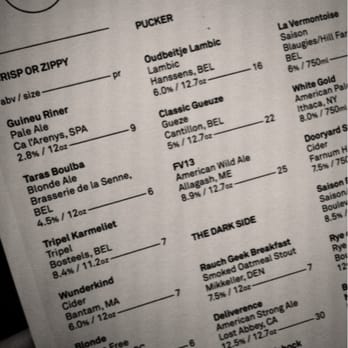 Row 34 - Seaport - Beer list! - New American Near Me - Boston, Massachusetts