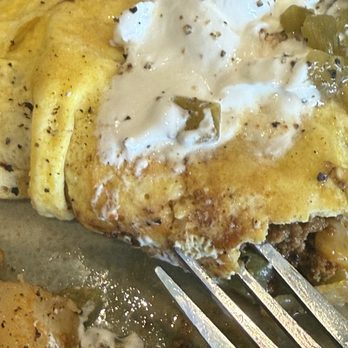 First Watch - Does this look like a soft omelette? Browned is not soft. This is the second one.  The potatoes were so seasoned and salty - Breakfast & Brunch Near Me - Charlotte, North Carolina