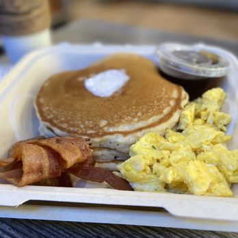 The Cliffs Cafe - Three Stack Combo (minus hash browns) - Coffee & Tea Near Me - San Diego, California