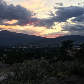 Palmer Park - City and sunset - Hiking Near Me - Colorado Springs, Colorado