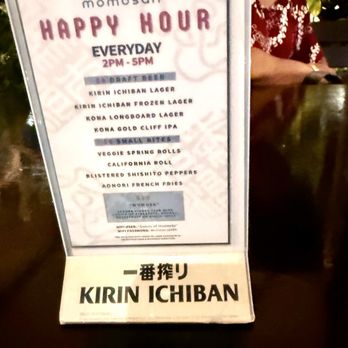 Momosan Waikiki - Happy hour specials - Ramen Near Me - Honolulu, Hawaii