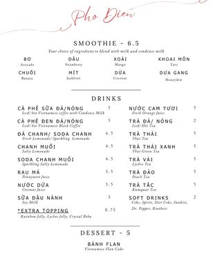 Menu photo 8 Pho Dien - Katy Katy, TX