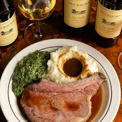 Lawry's The Prime Rib - Beverly Hills - Lawry's The Prime Rib Lawry's Cut with Sides & Wine Selection