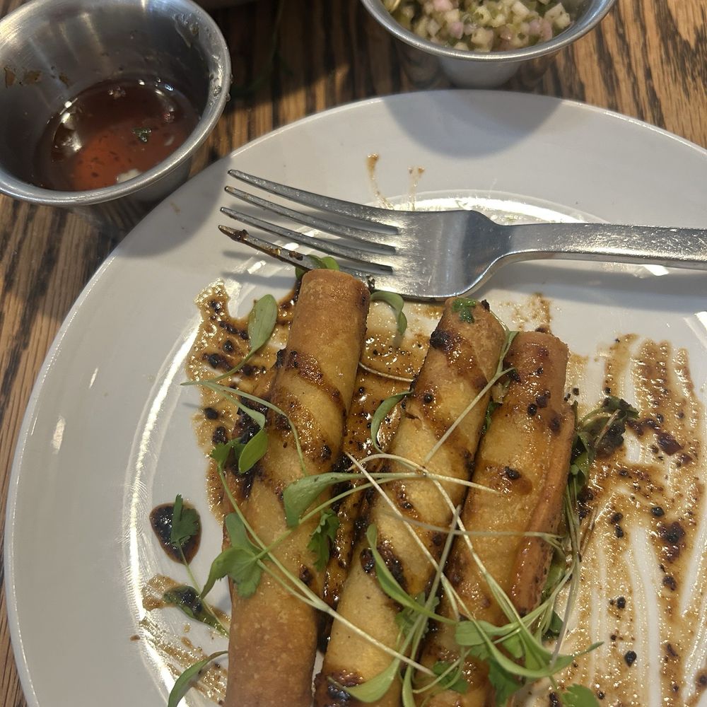 Shift Kitchen & Bar - Lamb taquitos with an awesome sauce. - New American Near Me - Flagstaff, Arizona