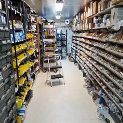 Pipe and electrical fittings galore.
