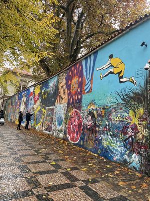 Photo of John Lennon Wall - Prague, PR, CZ.