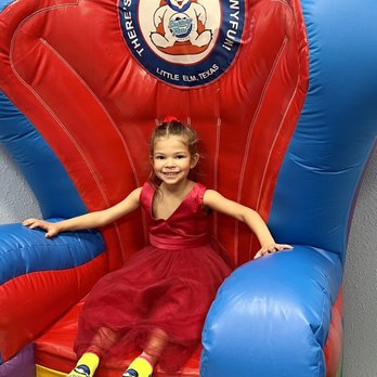 Snowy Fun - Birthday Princess on her throne - Indoor Playcenter Near Me - Little Elm, Texas Snowy Fun - Birthday Princess on her throne - Indoor Playcenter Near Me - Little Elm, Texas
