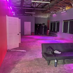 The Rage Cage - Sitting/staging areas.