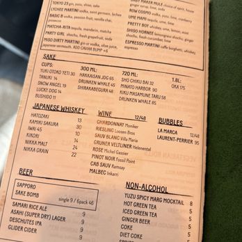 Sushi Row - Menu - Sushi Bars Near Me - Colorado Springs, Colorado