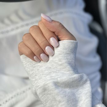 Pure Lavender Day Spa - Milky white nails by Swan - Nail Salons Near Me - Gilroy, California Pure Lavender Day Spa - Milky white nails by Swan - Nail Salons Near Me - Gilroy, California