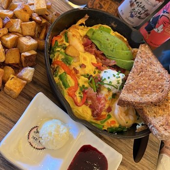 Breakfast Republic - Shrimp and ricotta frittata skillet: 8.5/10 - Breakfast & Brunch Near Me - Irvine, California Breakfast Republic - Shrimp and ricotta frittata skillet: 8.5/10 - Breakfast & Brunch Near Me - Irvine, California