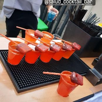 Salud Cocktail Bar - Candy shots to get the party started - Bartenders Near Me