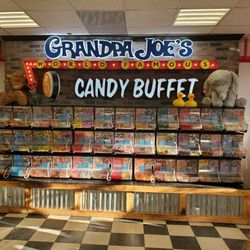 Grandpa Joe's Candy Shop - The candy buffet!