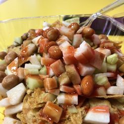 La Michoacana - Tostilocos without the pork rind