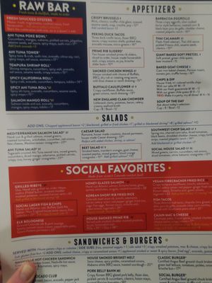 Menu photo 2 Stout Street Social Denver, CO