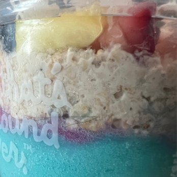 everbowl - hair (u can see is on the inside not outside - Acai Bowls Near Me - San Marcos, California