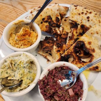 Pastaria - 3 dips appetizer - Italian Near Me - Nashville, Tennessee Pastaria - 3 dips appetizer - Italian Near Me - Nashville, Tennessee