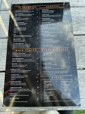 Menu photo 8 Caswell Station Charlotte, NC