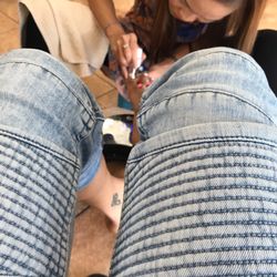 Unique Nails & Spa - Gel Pedicure... Polish atoms