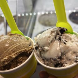 Devonshire Little Store - Mitchell's ice cream: Espresso Toffee Crunch and Grasshopper Pie