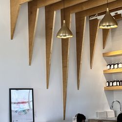 Pax & Beneficia Coffee - Beautiful wood work!