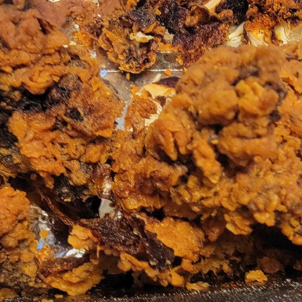 BEAST Craft BBQ - Burnt fried chicken. - Barbeque Near Me - Belleville, Illinois