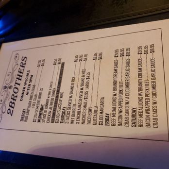 2 Brothers Bar & Restaurant - Menu - Burgers Near Me - Decatur, Indiana 2 Brothers Bar & Restaurant - Menu - Burgers Near Me - Decatur, Indiana