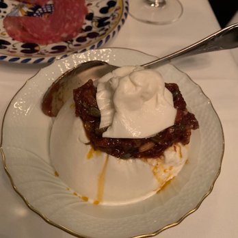 Carbone - Eggplant Stuffed Burrata ($32 - special) - Italian Near Me - New York, New York