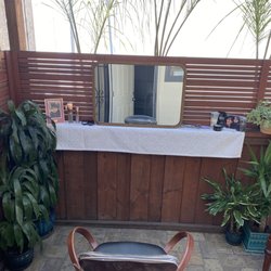 Ziba Salon - Outside patio