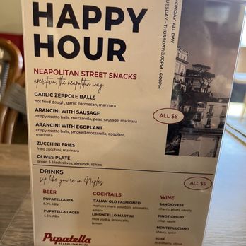 Pupatella - Happy hour menu - Pizza Near Me - Arlington, Virginia Pupatella - Happy hour menu - Pizza Near Me - Arlington, Virginia